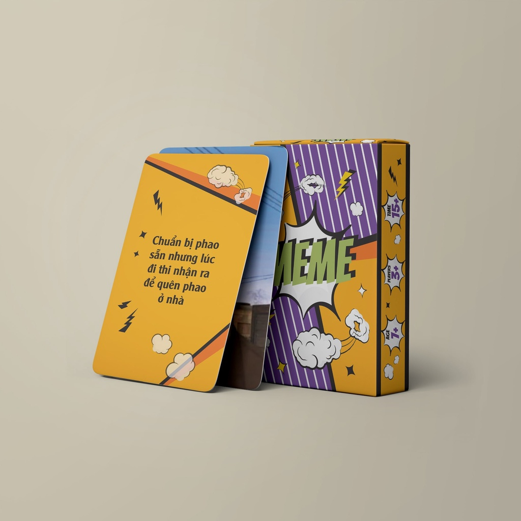 Chơi Nhóm | Bộ bài MEME 100 lá| Board Game vui nhộn dành cho bạn bè, tập thể, gia đình,...