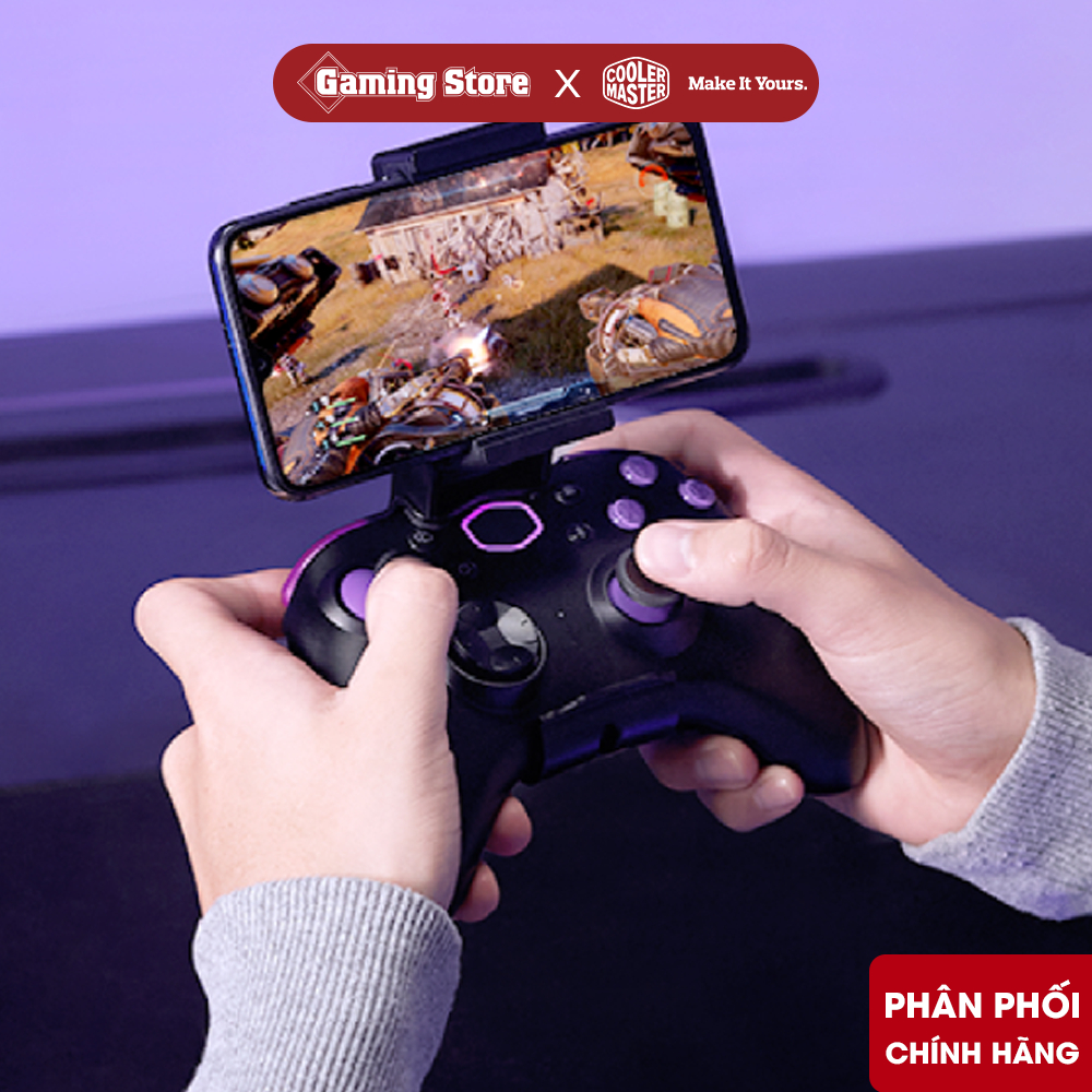 Giá Kẹp Điện Thoại Cho Tay Cầm Chơi Game Cooler Master Storm V1 - Hàng Chính Hãng