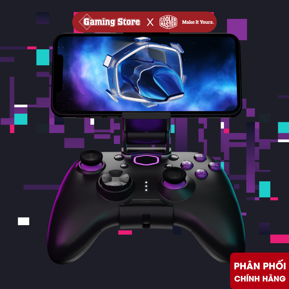 Giá Kẹp Điện Thoại Cho Tay Cầm Chơi Game Cooler Master Storm V1 - Hàng Chính Hãng