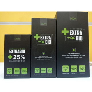Vi sinh Extra Bio ( 125 ~ 500ml) - hổ trợ làm trong nước, khử mùi hôi tanh cho hồ cá, tép cảnh