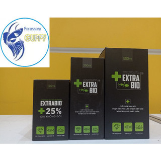 Vi sinh Extra Bio ( 125 ~ 500ml) - hổ trợ làm trong nước, khử mùi hôi tanh cho hồ cá, tép cảnh