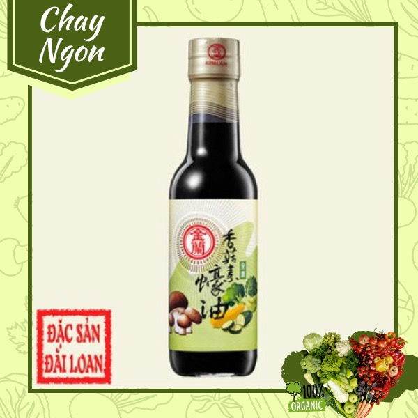 Dầu hào chay Đài Loan ⚡ SIÊU NGON ⚡ Dầu hào chay làm từ nấm tươi, lúa mì tự nhiên