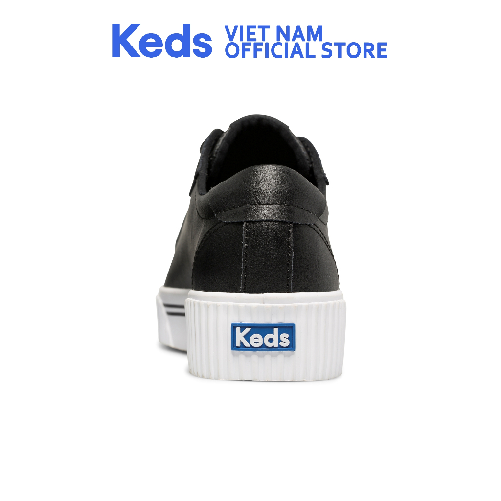 Giày Keds Nữ- Crew Kick Alto Leather Black- KD064947