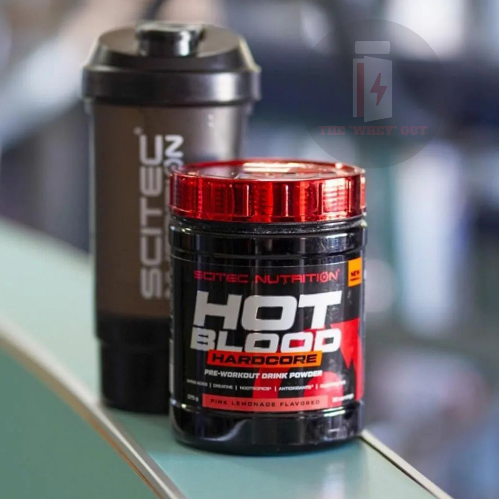 HOT BLOOD | Scitec Hot Blood Hardcore | Tăng Năng Lượng Sức Mạnh 700G - 56 Lần Dùng Vị Red Fruits