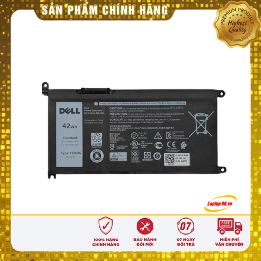 Pin Laptop Dell Vostro 3491 5481 5581 5490 5590 Type YRDD6