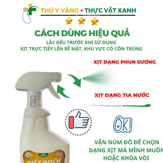 Xịt Ruồi Sinh Học DODOLALA Chai lớn 520ml
