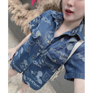 🌈 bigsize SET JEANS MICKEY ĐÙI🌈