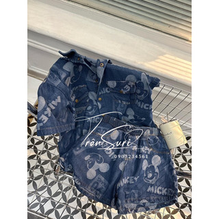 🌈 bigsize SET JEANS MICKEY ĐÙI🌈
