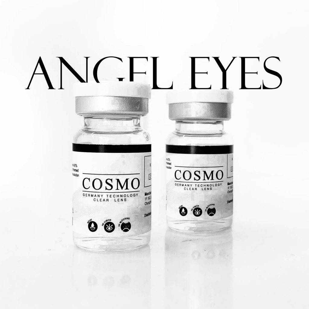 Lens trong suốt cận Angel Eyes cho mắt nhạy cảm có độ cận từ 0 đến 15 độ