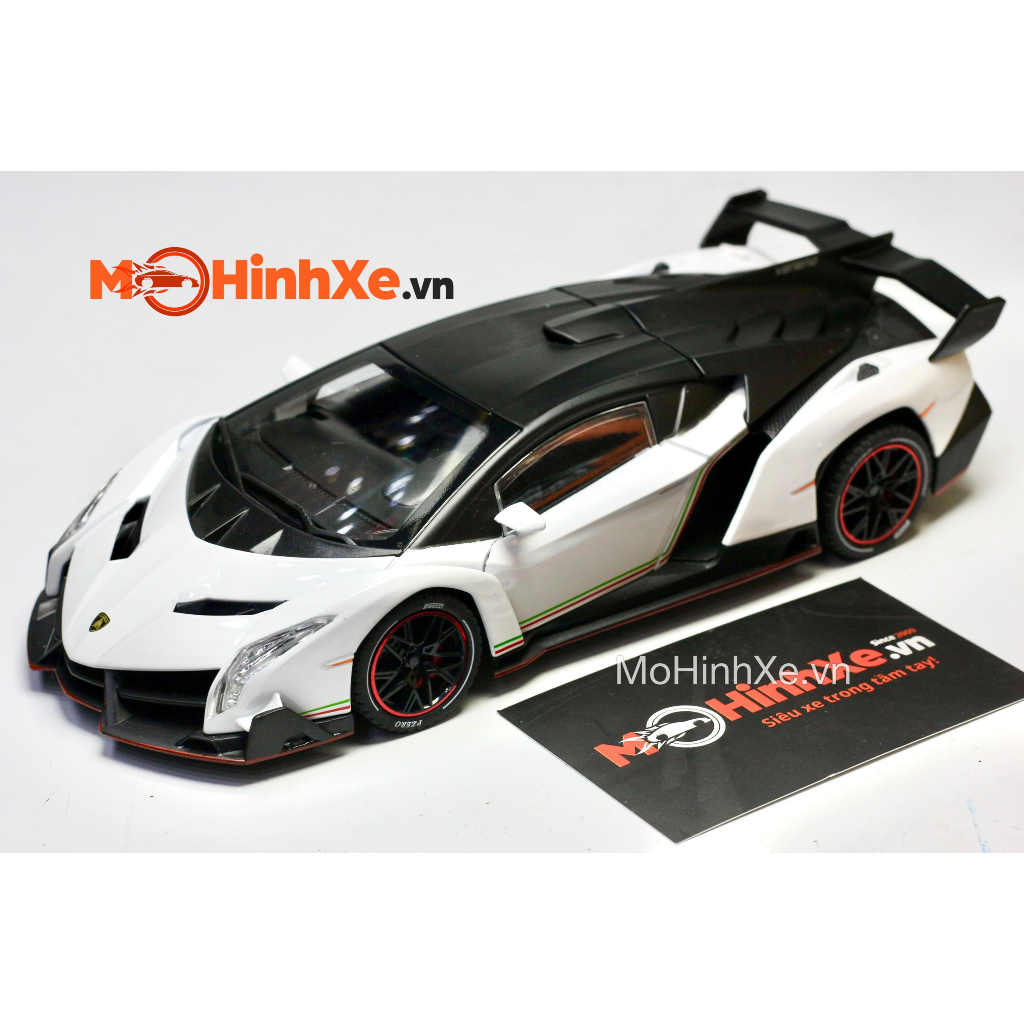MÔ HÌNH XE LAMBORGHINI VENENO 1:24 CHEZHI