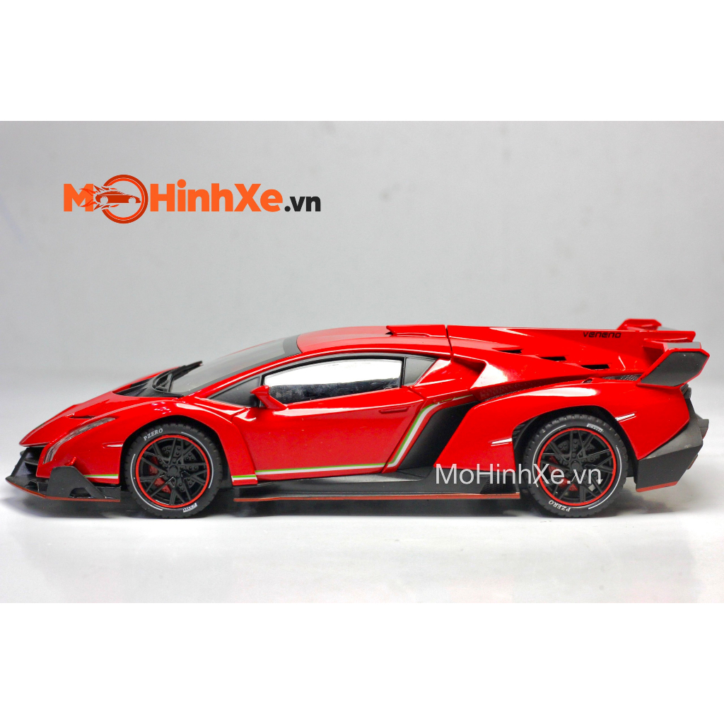 MÔ HÌNH XE LAMBORGHINI VENENO 1:24 CHEZHI