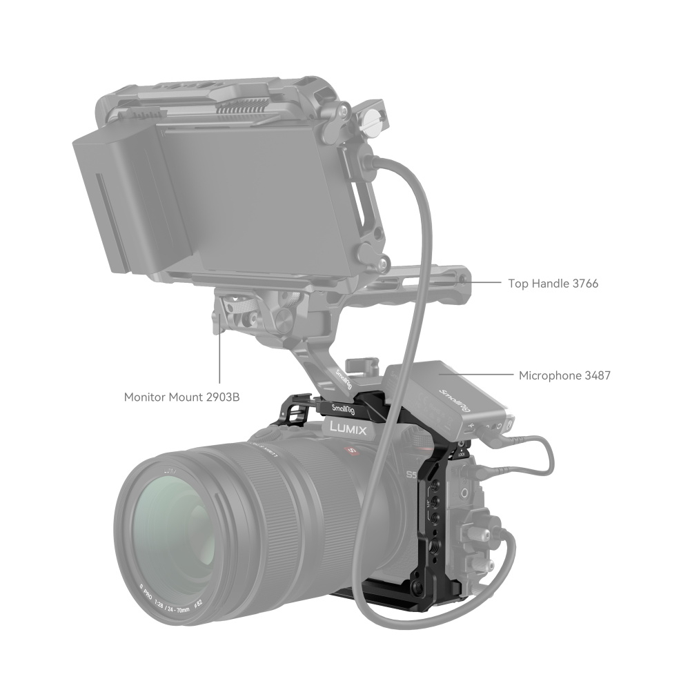 Khung máy ảnh SmallRig Cage for Panasonic LUMIX S5 II / S5 IIX 4022