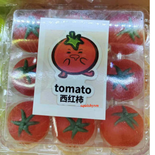  Quả Cà chua đỏ mềm dẻo⚡ HOT TREND ⚡ Squishy Mochi Cute Đồ Chơi Xả Stress Dễ Thương Xua Tan Căng Thẳng slam slime 