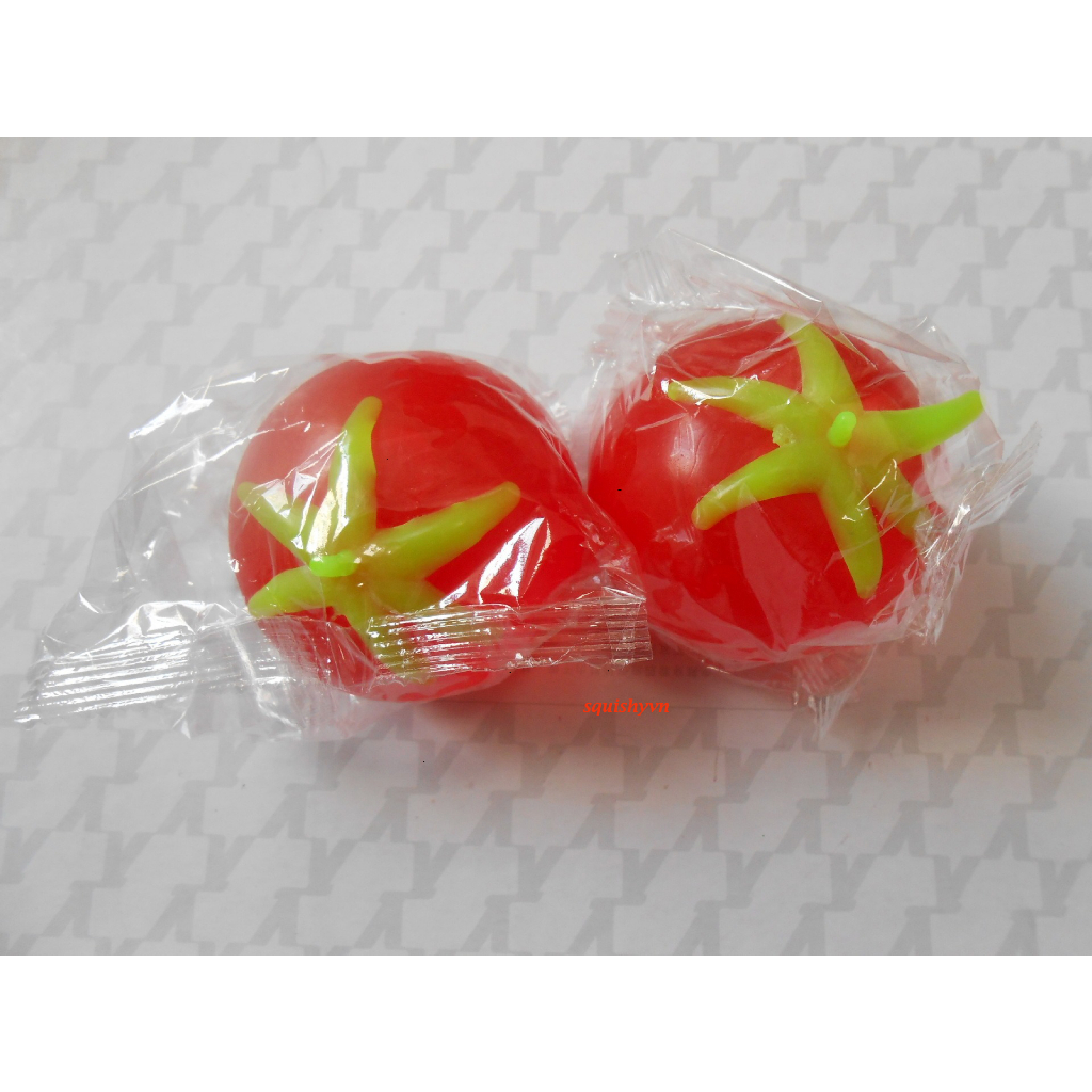 Quả Cà Chua Đỏ Squishy Gudetama đáng yêu mochi slime bóp xả stress giải tỏa căng thẳng
