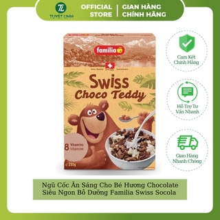 Ngũ Cốc Ăn Sáng Cho Bé Hương Chocolate Siêu Ngon Bỗ Dưỡng Familia Swiss Socola 250g (100% From Switzerland)