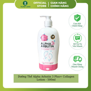 Dưỡng Thể Alpha Arbutin 3 Plus+ Collagen Lotion - 500ml