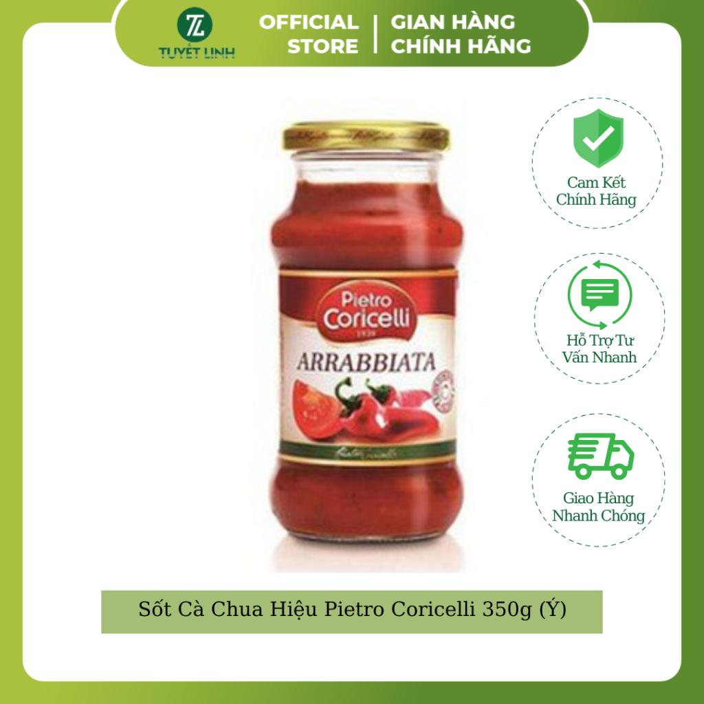 Sốt Cà Chua Hiệu Pietro Coricelli 350g (Ý)