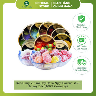 Kẹo Cứng Vị Trái Cây Chua Ngọt Cavendish & Harvey Đức (100% Germany) 175g - 200g - 300g