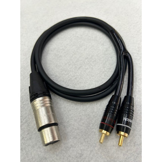 Dây canon cái  ra 2 đầu  Av kết nối từ vang qua sub.1m,2m,3m,5m