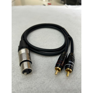 Dây canon cái  ra 2 đầu  Av kết nối từ vang qua sub.1m,2m,3m,5m