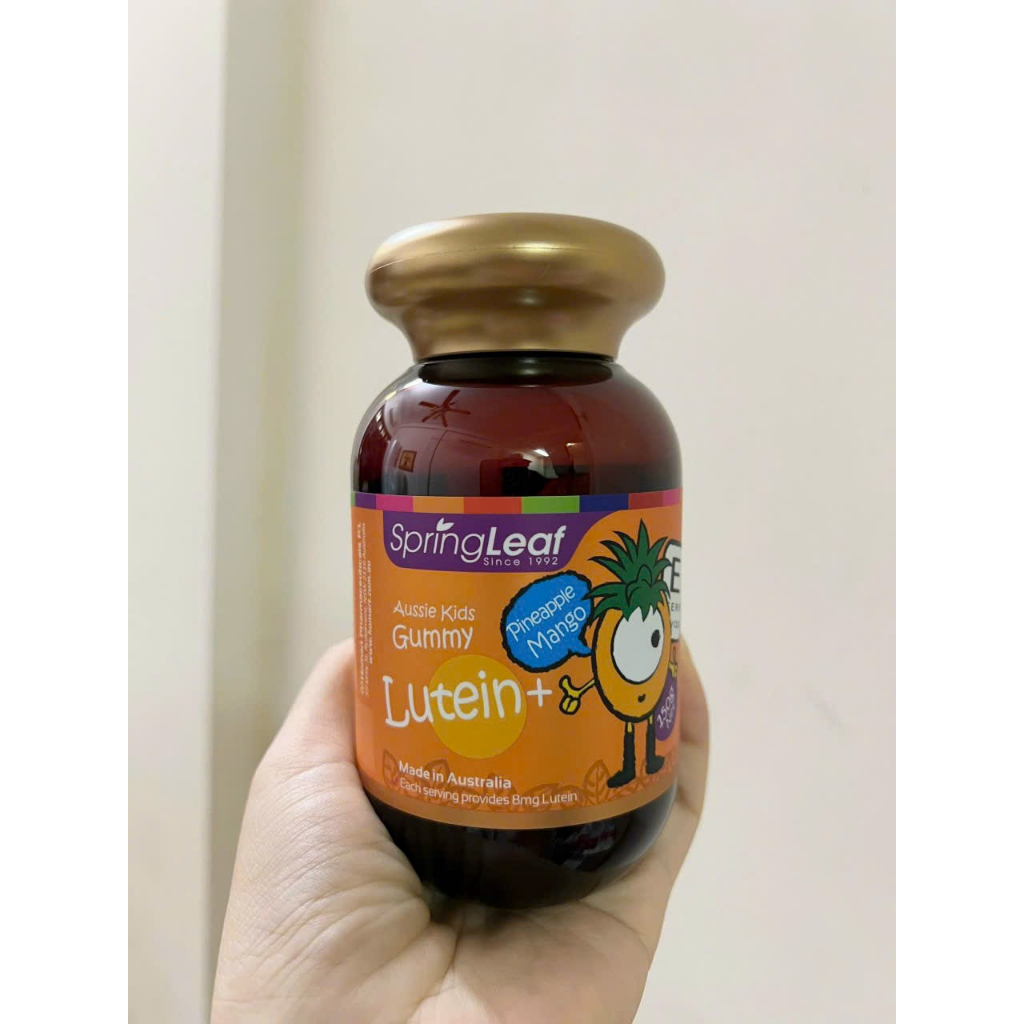 Kẹo Gummies Lutein Spring Leaf Úc cho bé từ 2 tuổi