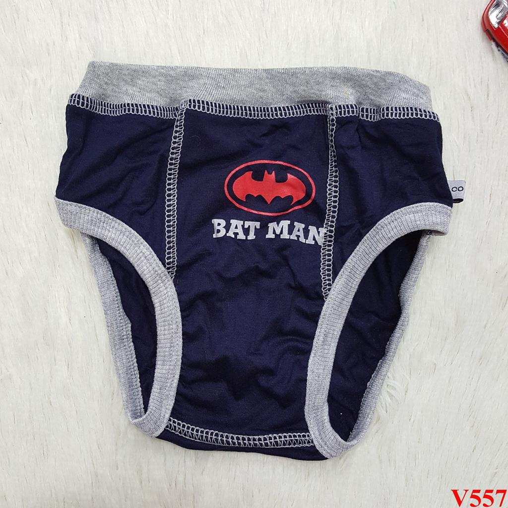 Quần sịp tam giác cho bé trai từ 20kg-35kg 100% cotton, co giãn thoải mái, thấm hút mồ hôi , V557