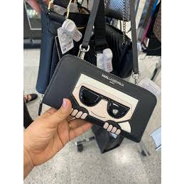 Ví nữ Karl Lagerfield, có dây đeo chéo, ngang 20cm