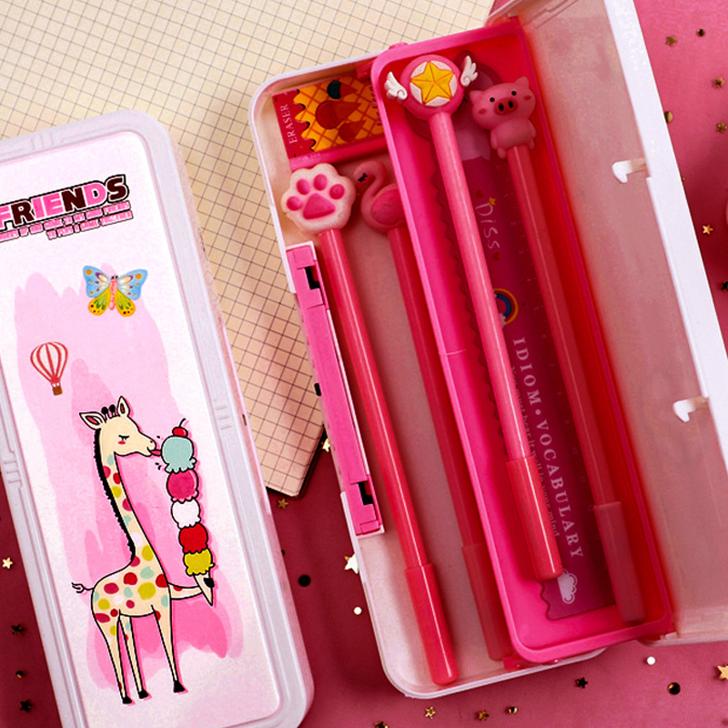 Hộp Bút Mã Hóa Cho Bé Tránh Mất Bút Và Đồ Dùng Học Tập