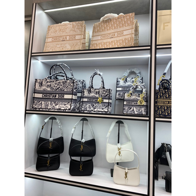 Hàng sẵn Túi Tote nữ  fullbox+ Tặng kèm khăn