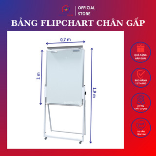 Bảng Flipchart chân gấp KT 0,7x1m - Bảng thuyết trình, hội thảo