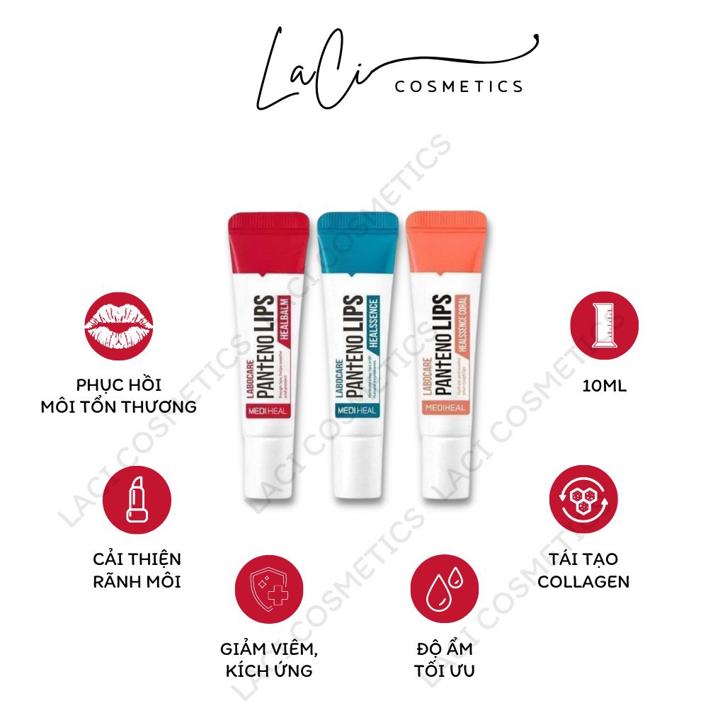 Son dưỡng môi Mediheal Labocare Panteno Lips 10ml