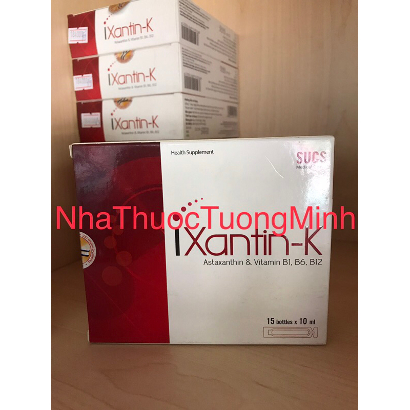 [HÀNG CÔNG TY] Siro bổ mắt IXantin-K [Astaxanthin &amp; Vitamin B1, B6, B12]