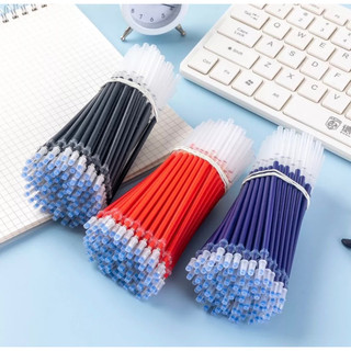 Combo 10 ruột bút nước mực xanh, đỏ, đen ngòi kim