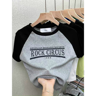 Áo croptop ROCK CIRCUS 2 màu