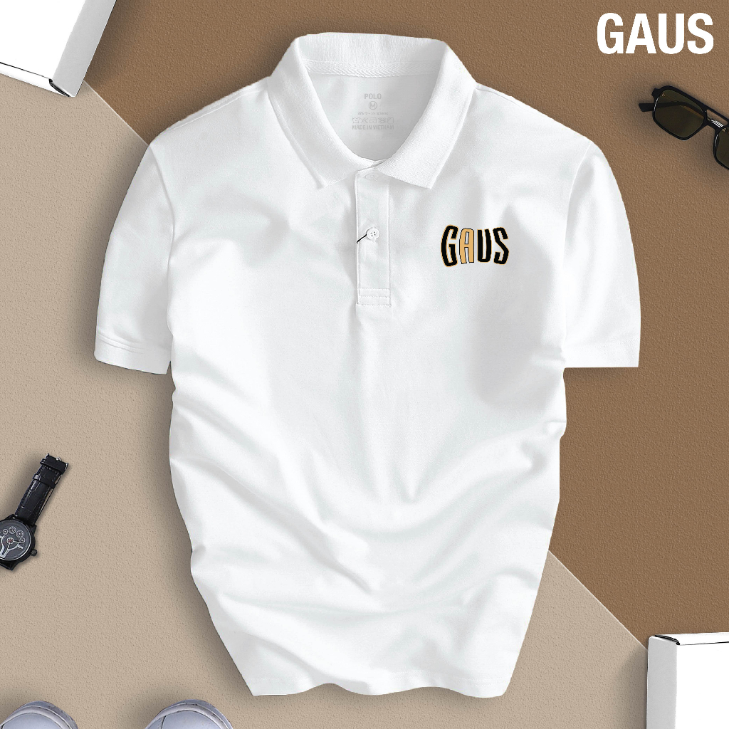 Áo Polo GẤU GAUS nam nữ cổ bẻ vải xịn Unisex, cao cấp, lịch lãm