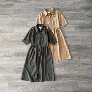 Thanh lí váy xanh lính size xs