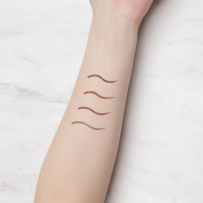 Bút Chì Kem Kẻ Mí  Mắt  Chống Trôi Nước Lõi Mịn Màu Nâu Tự Nhiên #01