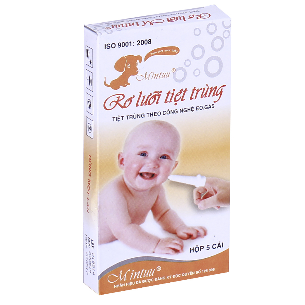 Rơ lưỡi vải Mintuu cho bé