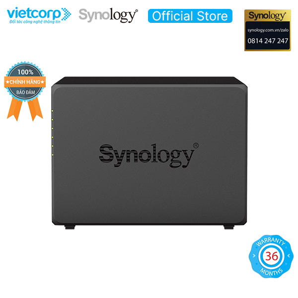 Thiết bị lưu trữ NAS Synology DS1522+ - Hàng chính hãng