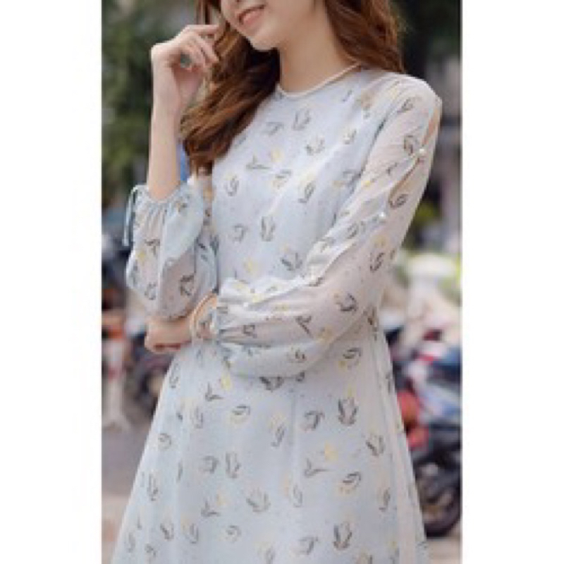Áo dài Taylar new tag size L