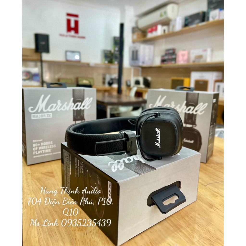 TAI NGHE MARSHALL MAJOR IV  - Hàng new seal chính hãng
