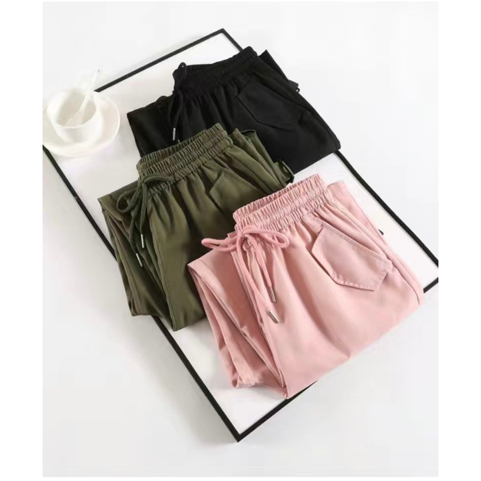 Quần kaki nữ túi hộp vuông cá tính, quần nữ mùa hè phong cách ulzzang