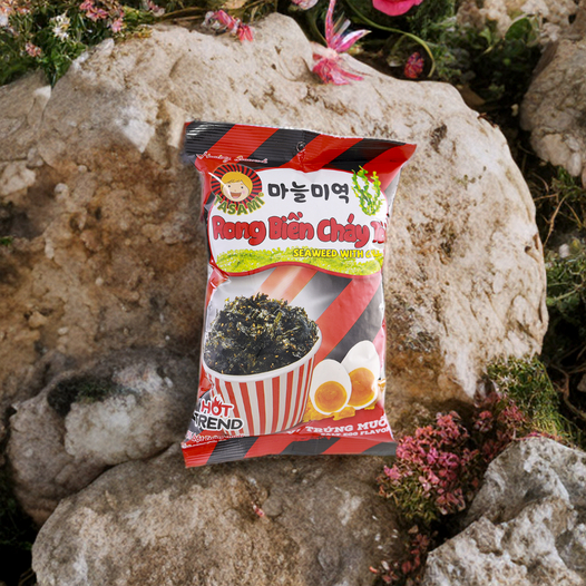 Rong biển cháy tỏi TASAMI Gói 10g