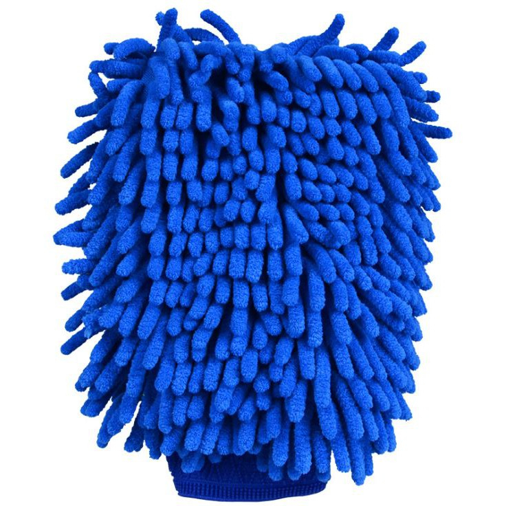 Bao tay lau rửa xe cho ô tô - Găng tay 2 mặt rửa xe máy, ô tô, lau dọn nội thất S035