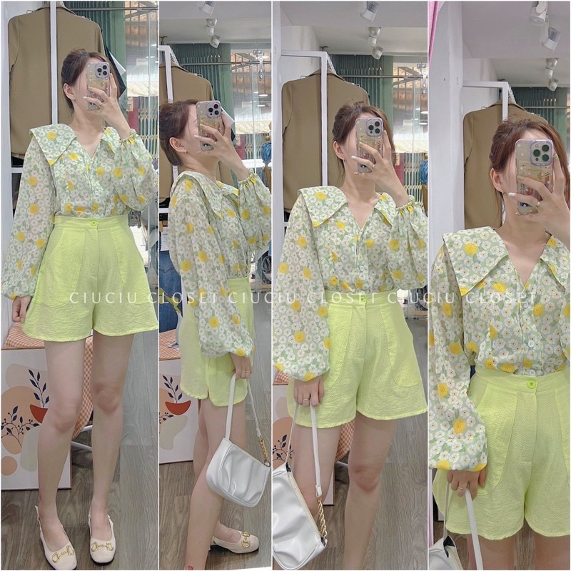 set hoa nhí/ set sơmi