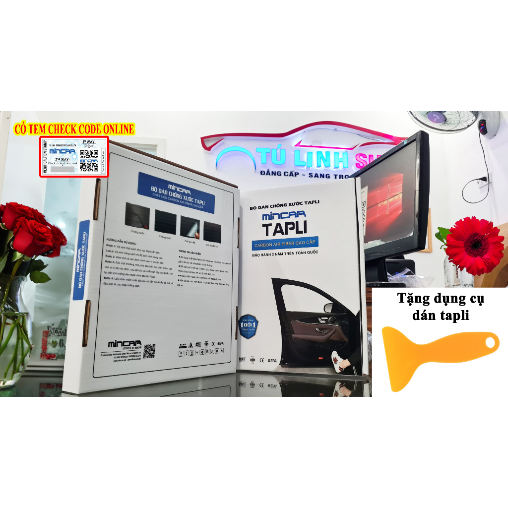 Bộ 4 Tấm dán Tapli xe SEDONA chống trầy xước cửa xe, chống xước tapi cửa ô tô bằng Carbon Air Fiber cao cấp