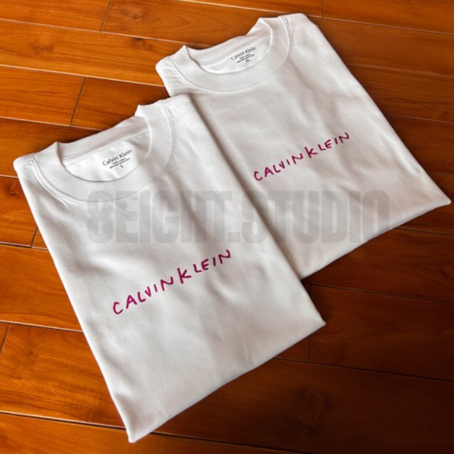 Áo thun tay lỡ unisex nam nữ trơn JENNIE LOGO CK 2023 cotton form rộng oversize