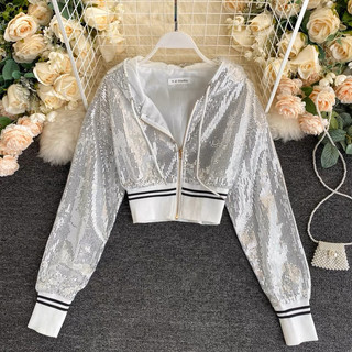 [ORDER] ÁO KHOÁC CROPTOP BLING BLING CUTE