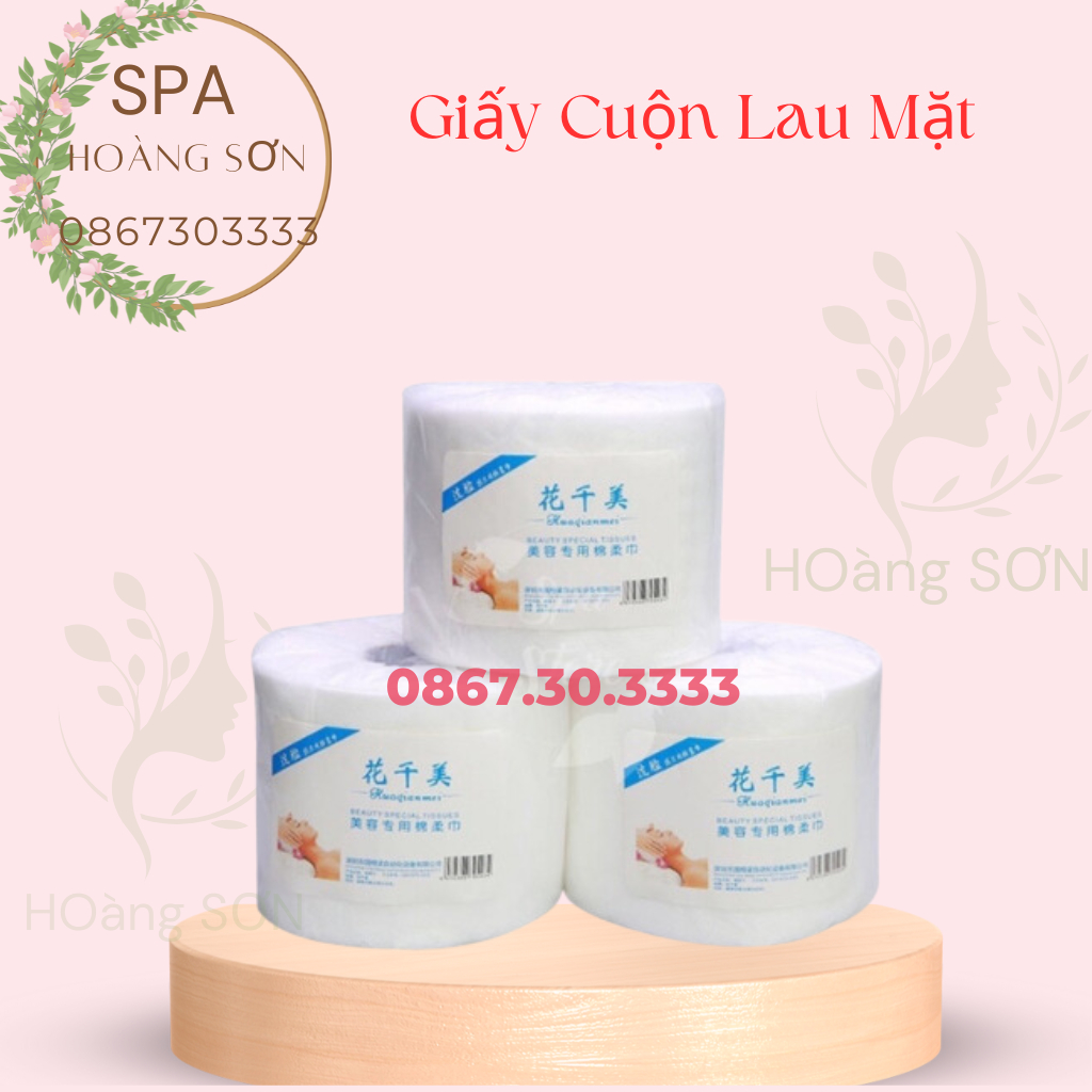 Giấy Cuộn Lau Mặt,Rửa Mặt Dành Cho Spa - TMV