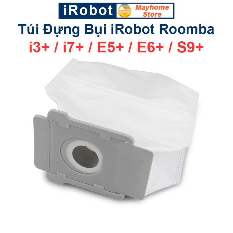 Túi Đựng Bụi iRobot Roomba i3+ / i7+ / E5+ / E6+ / S9+ , Sử dụng cho Trạm Sạc Hút Rác Tự Động Bản Plus///